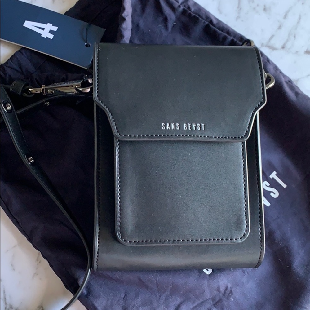 Sansbeast Bandolier Hip Bag in Black Noir - Picture 1 of 4